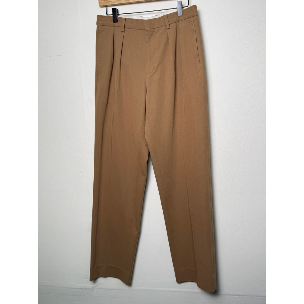 Fucking Awesome FA World Entertainment Pleated Trousers Khaki Brown Mens 30